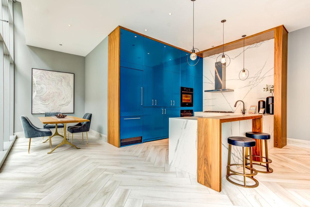 Sentral Michigan Avenue Aparthotel Chicago Exterior foto Kitchen