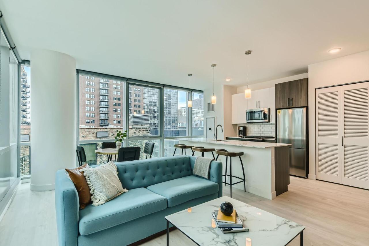 Sentral Michigan Avenue Aparthotel Chicago Exterior foto